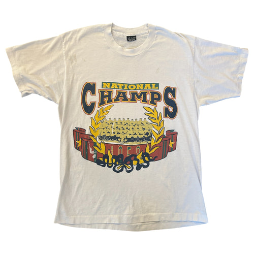 National Champs Single Stich Tee